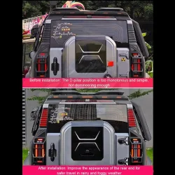 Lampy tylnych słupków Jetour T2